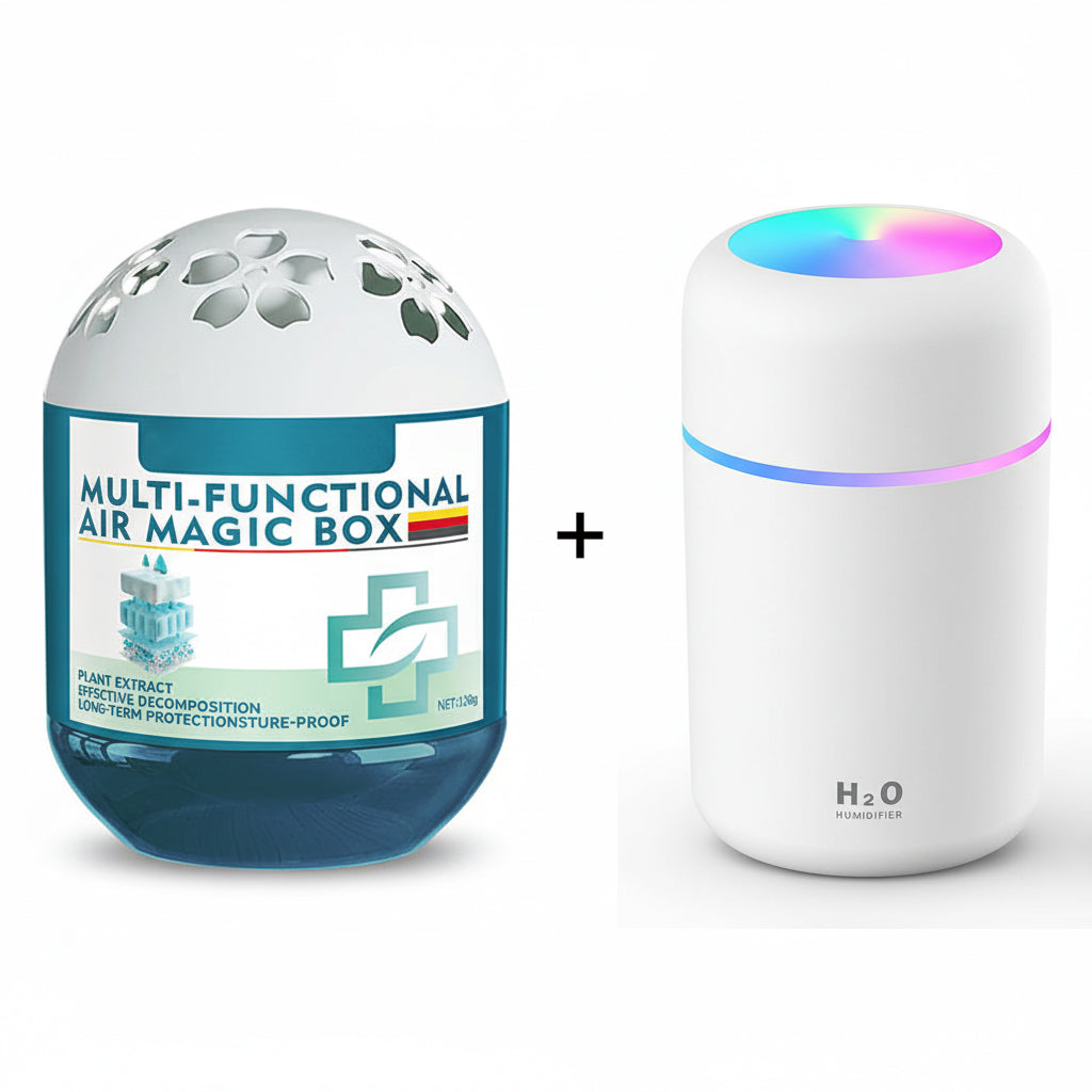 🔥 Limited-Time Pre-Sale⏰Indoor Air Purification Dust Removal Magic Box🏠🌿