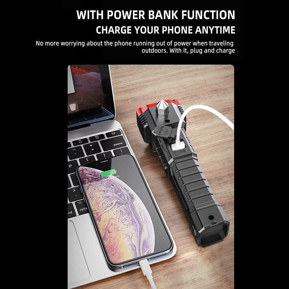 Multifunctional 8 in 1 Portable Ultra Bright Torch—Buy 2  Free Shipping
