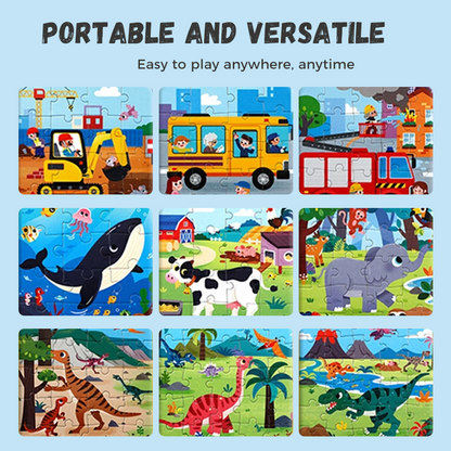 Magnetic Puzzles for Kids