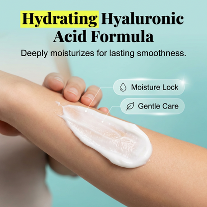 🔥HOT SALE 50% OFF! Gentle Hair Removal Cream with Hyaluronic Acid